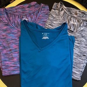 Lot of 3 Tek Gear DryTek Shirts